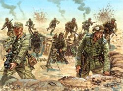 Italeri World War 2 1/72nd German DAK Afrika Korp Soldiers Set 6099