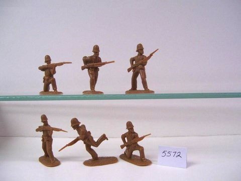 Image 1 of AIP 1/32 Battlefield Combo Series Zulu War Plastic Figures Set 5664