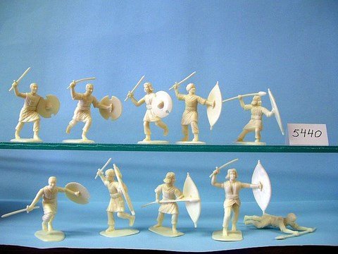 Image 2 of AIP 1/32 Battlefield Combo Series Egypt & Sudan Wars Plastic Figures Set 5665