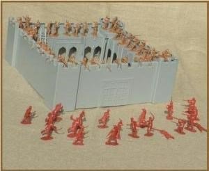 Image 1 of Armies In Plastic 1/32nd Scale Fort Kandahar Afghan Hill Fort Playset