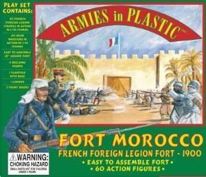 Image 0 of Armies In Plastic 1/32nd Scale Fort Morocco French Foreign Legion Fort Playset