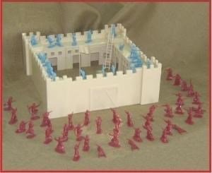 Image 1 of Armies In Plastic 1/32nd Scale Fort Morocco French Foreign Legion Fort Playset