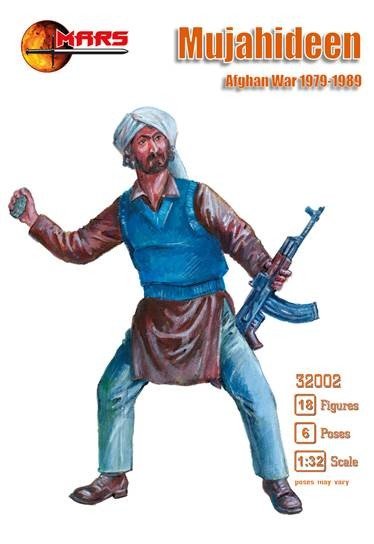 Image 0 of Mars 1/32 Scale Mujahideen Afghan War Figures Set 1979-1989 Era