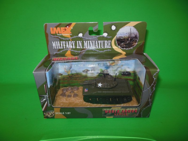 Image 0 of Imex Military In Miniature Diecast 1/87th Scale WWII U.S. Sheridan Tank 871001