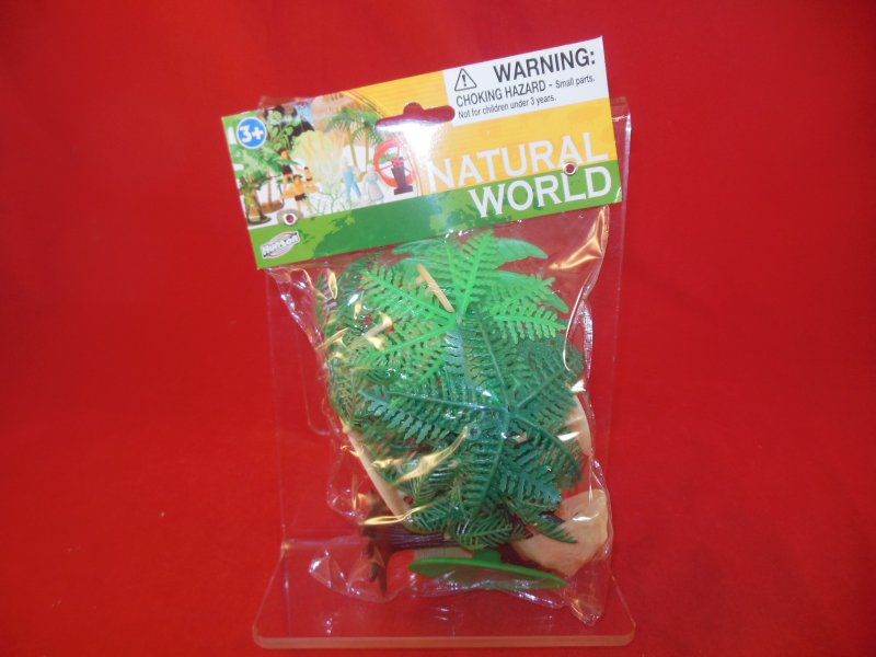 Image 0 of Tropical Palm Trees And Rocks Plastic Diorama Set 76733