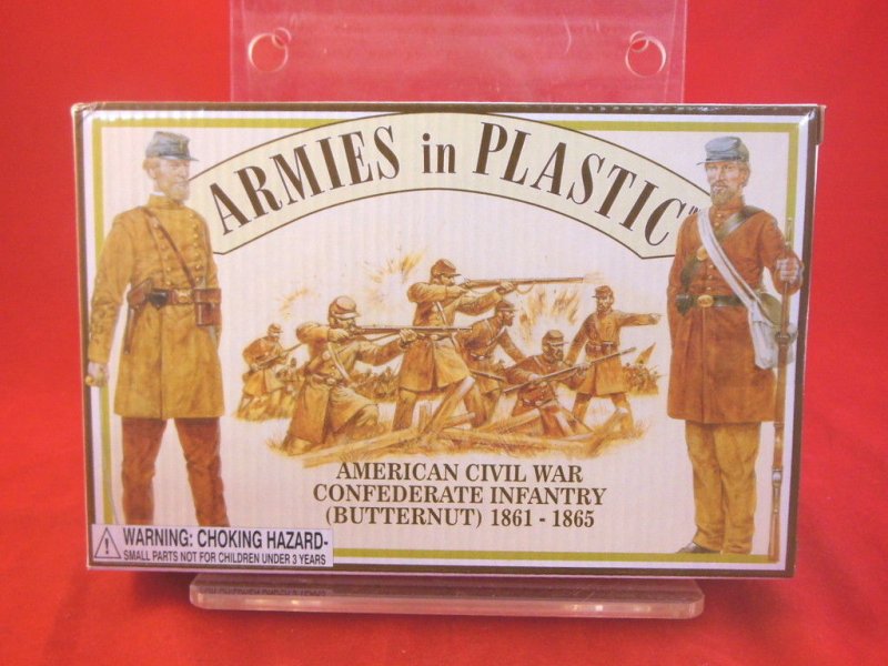 Image 0 of Armies In Plastic 1/32 Scale American Civil War Confederate Infantry 5461