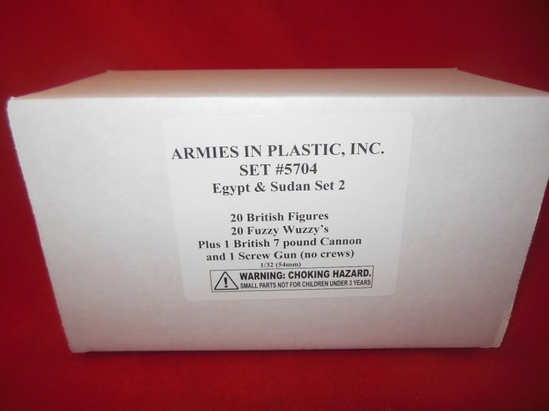 Image 0 of Armies In Plastic 1/32nd Egypt & Sudan Set #2 5704 40 Figures & More Set