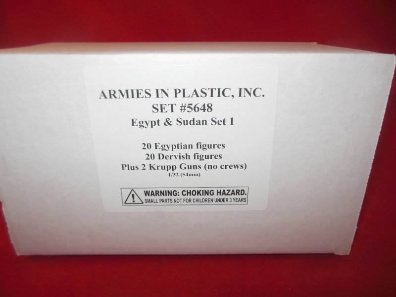 Image 0 of Armies In Plastic 1/32nd Egypt & Sudan Set #1 5648 40 Figures & More Set