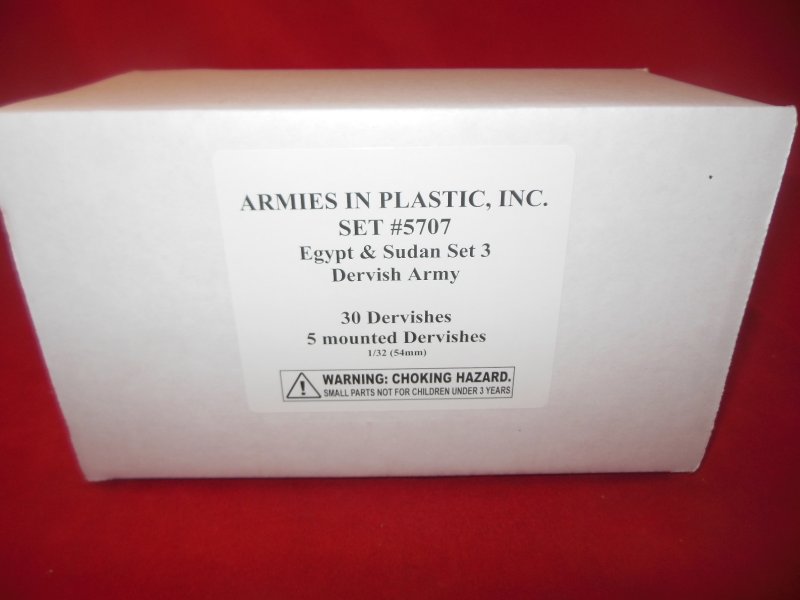 Image 0 of Armies In Plastic 1/32nd Egypt & Sudan Set #3 5707 Dervish Army Figures Set