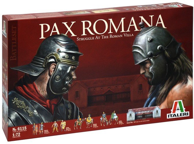 Image 0 of Italeri 1/72nd Scale Pax Romana Struggle At The Villa Battle Diorama Set 6115