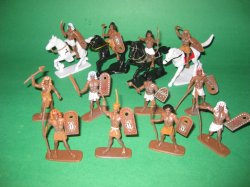 Ancient Egyptian 16 Piece Plastic Warriors Set No 40