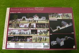 Image 1 of Italeri 1/72nd Napoleonic Waterloo Battle At La Haye Sainte Diorama Set 6111
