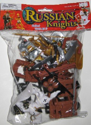 Image 0 of Medieval Russian Knights Plastic Figures Set No. 36