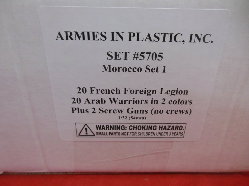 Image 0 of Armies In Plastic 1/32nd Morocco Set #1 5705 Battle Army Figures Set