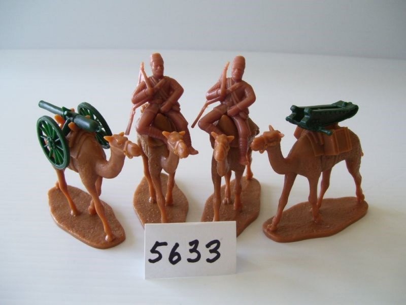 Image 3 of  Armies In Plastic-1/32th Egyptian Camel Corps Deluxe Set 5719