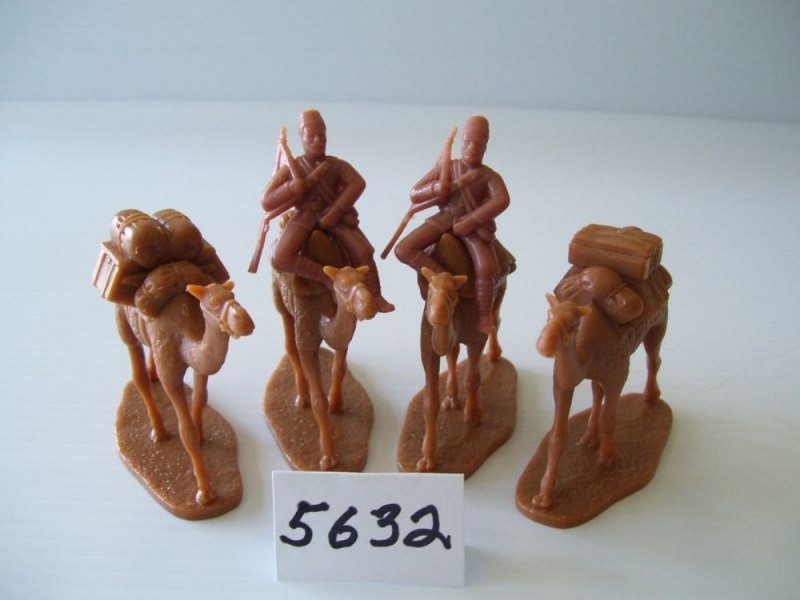 Image 1 of Armies In Plastic Mounted Egyptian Supply Train Camel Corps Set 5632
