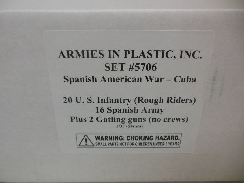 Image 0 of Armies In Plastic 1/32nd Spanish American War Set 5706