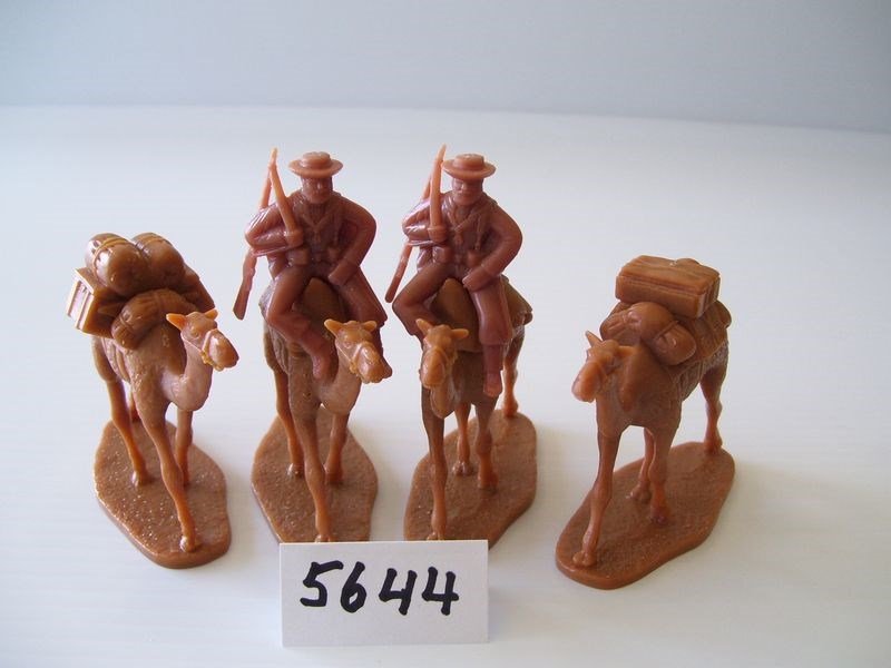Image 1 of Armies In Plastic Mounted British Naval Brigade Supply Train Camel Corps 5644