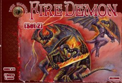 Dark Alliance 1/72 Fire Demons Set #2 Figures 72036
