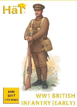 Image 0 of HAT 1/72 WWI British Infantry Early Issue Uniform Set 8292