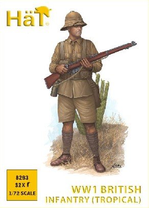 Image 0 of Hat 1/72 WWI British Infantry in Khaki Drill (Tropical) Set 8293