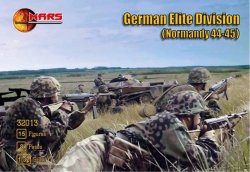 Mars 1/32 WWII Normandy 1944-45 German Elite Division Soldiers Set 32013