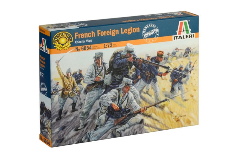 Image 0 of Italeri 1/72 French Foreign Legion Figures Set 6054 