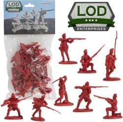 LOD 1/32 Revolutionary War British Light Infantry Playset