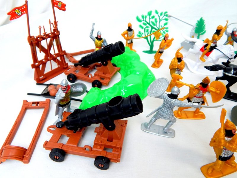 Image 1 of TSD Medieval Barbarian Invasion Limited Edition Playset 