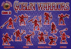 Wargames Atlantic | Goblin Warband, 28 mm Scale Model Plastic Figures