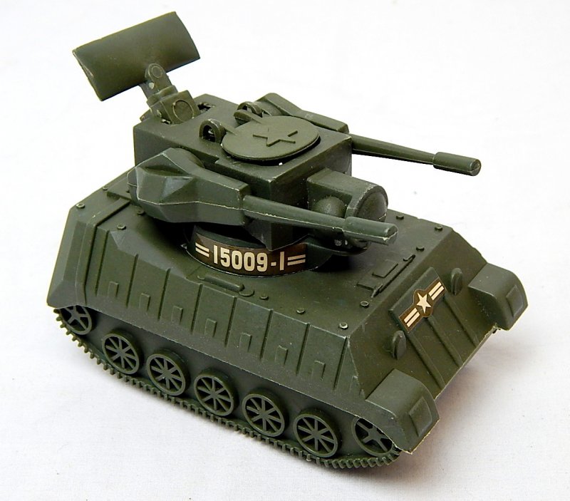 Image 0 of U.S. Army Modern M247 Type Anti Aircraft Missile Plastic Tank