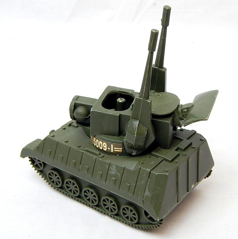 Image 1 of U.S. Army Modern M247 Type Anti Aircraft Missile Plastic Tank