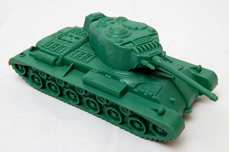 Image 0 of Marx Recast Battleground U.S. Type 41 Main Battle Tank 