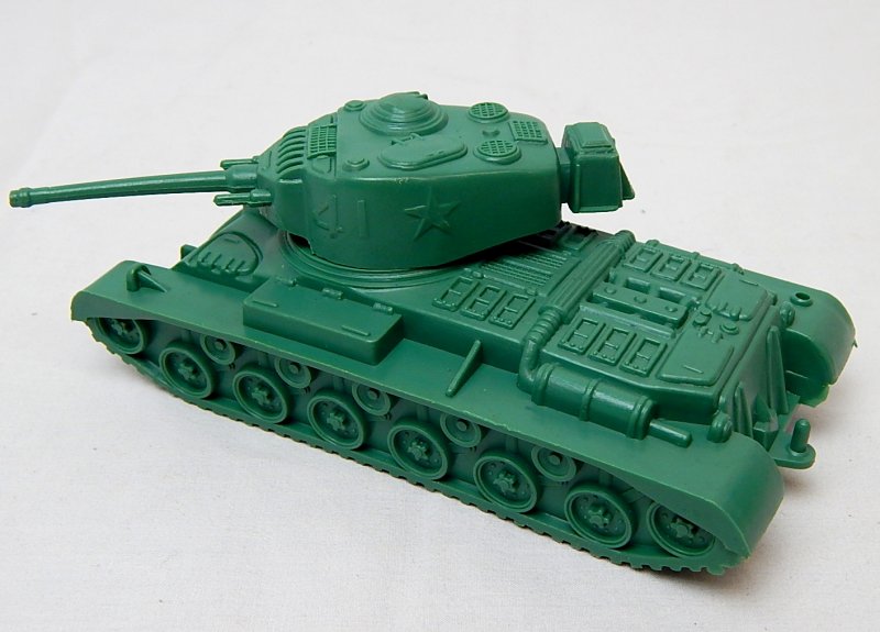 Image 1 of Marx Recast Battleground U.S. Type 41 Main Battle Tank 