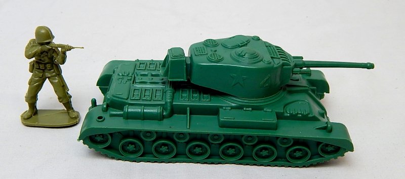 Image 2 of Marx Recast Battleground U.S. Type 41 Main Battle Tank 