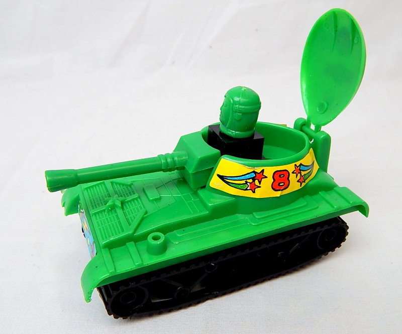 Image 1 of Self Propelled Assault Gun Green Plastic 'Space' Tank