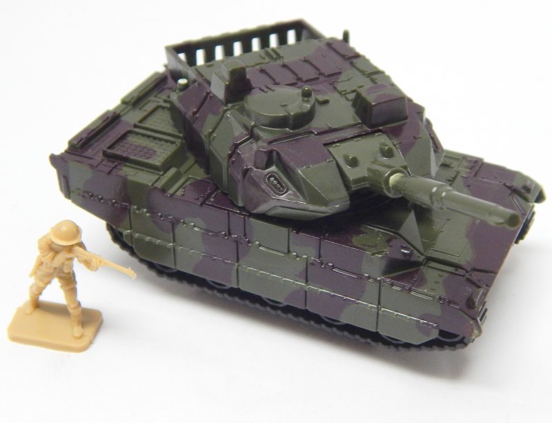 Image 0 of Hard Plastic HO 1/72 Scale Camo Abrams Modern Tank