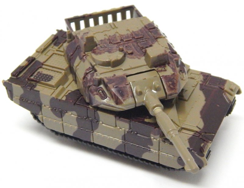 Image 2 of Hard Plastic HO 1/72 Scale Camo Abrams Modern Tank