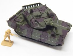 Hard Plastic HO 1/72 Scale Camo Abrams Modern Tank