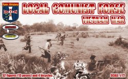 Orion 1/72 Vietnam War Local Communist Force Figures Set 72056