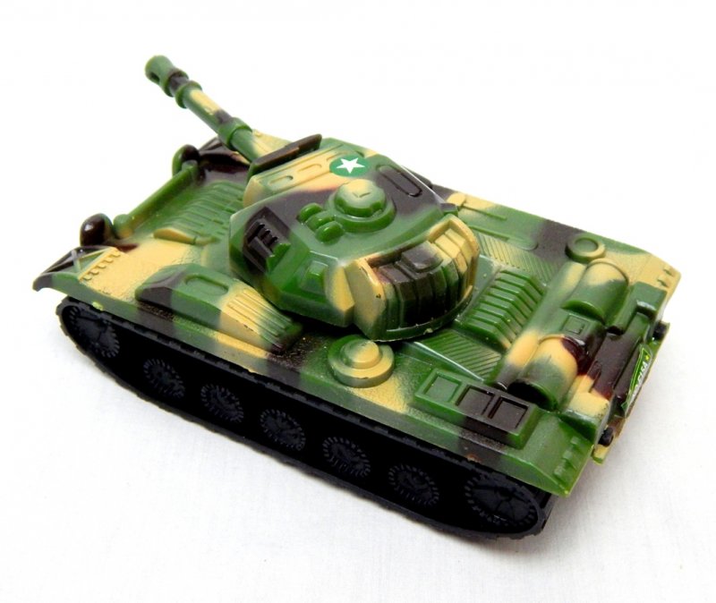 Image 1 of U.S. Army Chaffee Style Plastic Light Tank