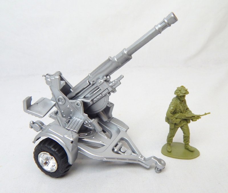 Image 0 of Modern Style Silver Anti Aircraft Artillery Gun