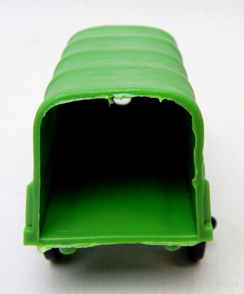 Image 2 of U.S. Army Green Plastic Troop Truck Lido Style