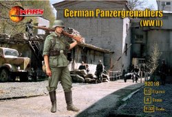 Mars 1/32 WWII German Panzergrenadiers Soldiers Set 32018