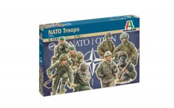 Italeri 1/72 NATO Troops 1980's Soldiers Set 6191