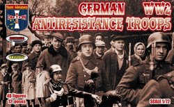 Orion 1/72 Scale WWII German Anti-Resistance Troops Set 72054