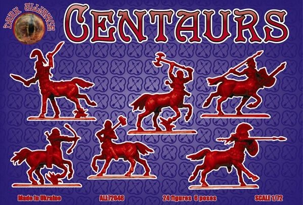 Image 1 of Dark Alliance 1/72 Centaurs Figures Set 72046
