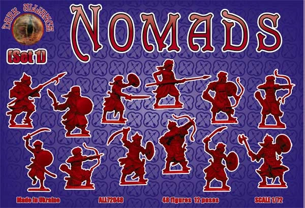 Image 1 of Dark Alliance 1/72 Nomads Set #1 Figures 72048