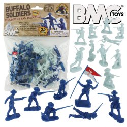 BMC 54mm San Juan Hill Buffalo Soldiers Figure Playset