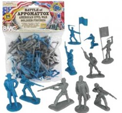  BMC American Civil War 54mm Battle of Appomattox Soldiers Set 40028 